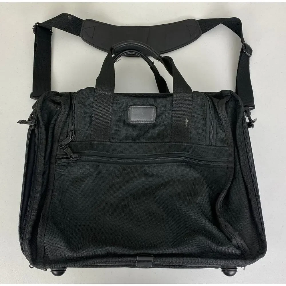 VTG Tumi Alpha Ballistic USA carry-on travel messenger upright laptop bag
